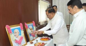 सत्य, अहिंसा और सादगी के आदर्श हमें राष्ट्रसेवा की प्रेरणा देते रहेंगे : मुख्यमंत्री विष्णु देव साय