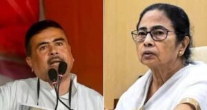 नंदीग्राम में शुभेंदु अधिकारी का बड़ा दावा, बोले- ममता के पैर में नहीं हुआ था फ्रैक्चर