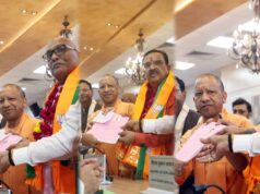 CM योगी की मौजूदगी में BJP के 8 राज्यसभा प्रत्याशियों ने किया नामांकन, जीत तय
