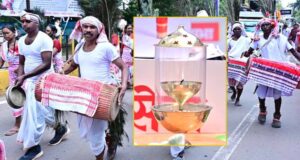 विकसित भारत के संकल्प से जगमगाया जशपुर, पर्यटन मंत्री राजेश अग्रवाल के नेतृत्व में निकली ‘सेवा ज्योति यात्रा’