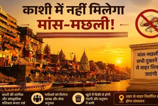 वाराणसी में 8 दिन नॉनवेज पर रोक, एयर शो के चलते 30 किमी के दायरे में बंद रहेंगी मीट-मछली की दुकानें