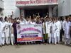 CG में नर्सों ने खोला मोर्चा, दो सूत्रीय मांगों को लेकर आंदोलन शुरू
