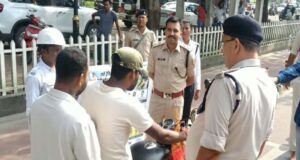 भिलाई में 9 महीने में 9,216 चालकों ने तोड़े ट्रैफिक नियम