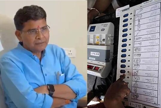 बैलेट पेपर की मांग पर मंत्री टंकराम का तंज, बोले- EVM से कांग्रेस ने भी बनाई सरकार