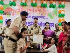 बिलासपुर में आधा दर्जन थानेदारों को एसएसपी ने किया सम्मानित, बेहतर काम के लिए मिला पुरस्कार