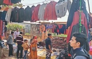 बस्तर में बढ़ी ठंडक, गर्म कपड़ों के कारोबारियों को अच्छे सीजन की उम्मीद