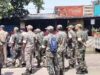 रायपुर में ढाबा तोड़ने पहुंची प्रशासन की टीम, संचालक ने खुद पर पेट्रोल डालकर मचाया हंगामा