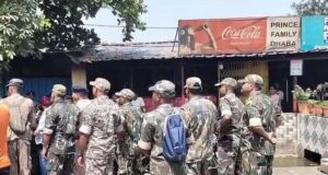 रायपुर में ढाबा तोड़ने पहुंची प्रशासन की टीम, संचालक ने खुद पर पेट्रोल डालकर मचाया हंगामा
