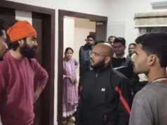 कोरबा के होटल में धर्मांतरण के आरोप पर हंगामा, बजरंग दल ने जताया विरोध