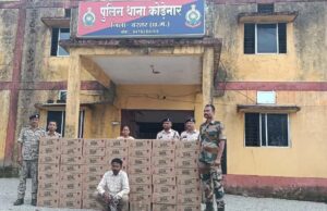 बस्तर में 75 पेटी अवैध शराब जब्त, दशहरा मेले में बेचने की थी तैयारी