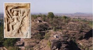 MP News: विदिशा की उदयगिरी गुफाओं में मां दुर्गा का 1700 साल पुराना दुर्लभ स्वरूप, 12 भुजाओं वाली प्रतिमा है खास