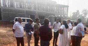लोक निर्माण विभाग के सचिव ने निर्माणाधीन संयुक्त जिला कार्यालय भवन और पीडब्लूडी आवासीय परिसर का किया निरीक्षण
