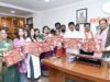 मुख्यमंत्री विष्णु देव साय एवं उपमुख्यमंत्री विजय शर्मा ने किया संकल्प नवरात्रि एवं रास गरबा उत्सव के पोस्टर का विमोचन