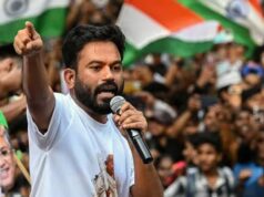 CJP की तिरंगा यात्रा में अभिजीत दीपके का विरोध, लगे मोदी-मोदी के नारे