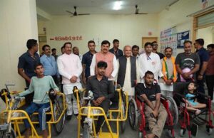 मुख्यमंत्री डॉ. यादव ने मुरैना जिला दिव्यांगजन पुनर्वास केंद्र का किया निरीक्षण