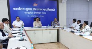 मुख्य निर्वाचन पदाधिकारी कार्यालय में राजनीतिक दलों की बैठक संपन्न
