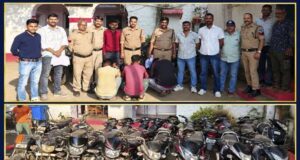 मध्यप्रदेश पुलिस की वाहन चोरों के विरुद्ध बड़ी कार्रवाई