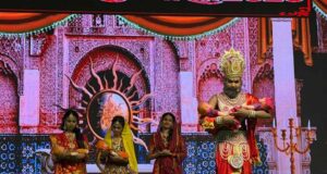 मुख्यमंत्री योगी आदित्यनाथ की पहल से दिल्ली में सजी फिल्मी सितारों की रामलीला