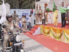 राष्ट्रीय एकता दिवस एवं नशामुक्ति का संदेश लेकर मध्यप्रदेश से रवाना हुआ 7 सदस्यीय बाइक दल