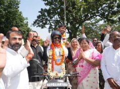 प्रधानमंत्री नरेन्द्र मोदी के 25 वर्षों के राष्ट्रसेवा के संकल्प को जन-जन तक पहुंचाने का किया आह्वान