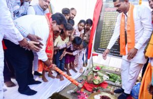 उप मुख्यमंत्री विजय शर्मा ने तीन गांवों में 1.55 करोड़ रुपए के गौरव पथ निर्माण का किया भूमिपूजन