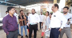 प्रमुख सचिव सोनमणि बोरा ने एसटीपी प्लांट और पीएमई-बस डिपो का किया अवलोकन