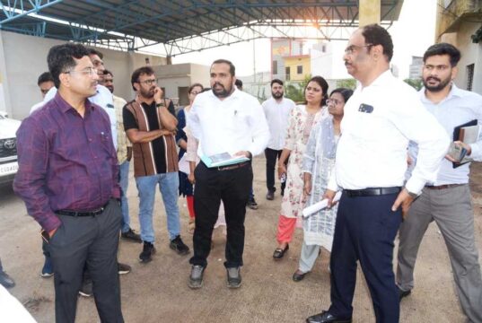 प्रमुख सचिव सोनमणि बोरा ने एसटीपी प्लांट और पीएमई-बस डिपो का किया अवलोकन